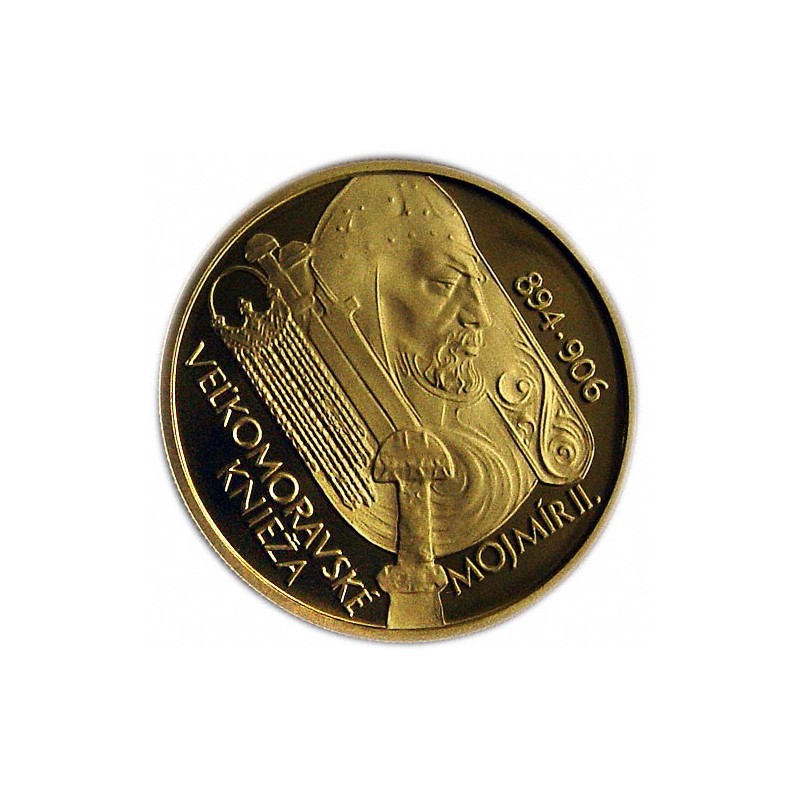 Zlatá pamětní mince Mojmír II. - rok 2006