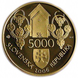 Zlatá pamětní mince Mojmír II. - rok 2006