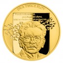 2023 - Zlatá mince 10 NZD Dva tisíce slov - Pražské jaro