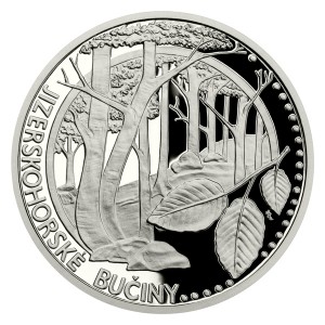 2023 - Platinová mince 50 NZD Jizerskohorské bučiny - UNESCO - Proof