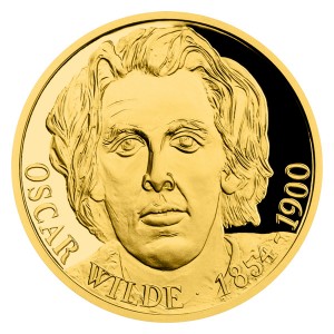 2023 - Zlatá mince 25 NZD Oscar Wilde - Slavní umělci