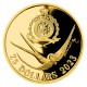 2023 - Zlatá mince 25 NZD Oscar Wilde - Slavní umělci