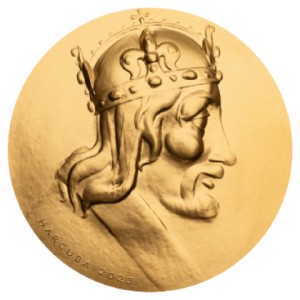 2023 - Zlatý desetidukát - Karel IV. - Jiří Harcuba - číslováno