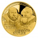 2023 - Zlatá investiční mince 100 NZD Tycho de Brahe a Johannes Kepler