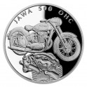 2023 - Stříbrná mince Motocykl Jawa 500 OHC - Na kolech 1 NZD