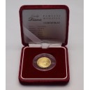 1997 - Zlatá medaile Lady Diana, Au 1/10 Oz