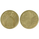 2016 - 2020 - Sada deseti zlatých mincí Hrady České republiky, Proof