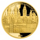 2023 - Zlatá pamětní mince Hradec Králové - Městské památkové rezervace - Proof