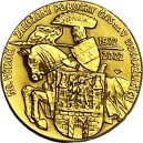 Zlatá medaile Česká numismatická společnost - 50. výročí pobočky v Domažličích