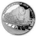 2023 - Stříbrná mince Parní lokomotiva 387.0 Mikádo - Na kolech 1 NZD