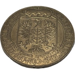 1934 - Stříbrná medaile Albrecht z Valdštejna