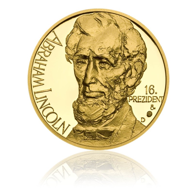 Zlatá medaile Abraham Lincoln - Au 1 Oz