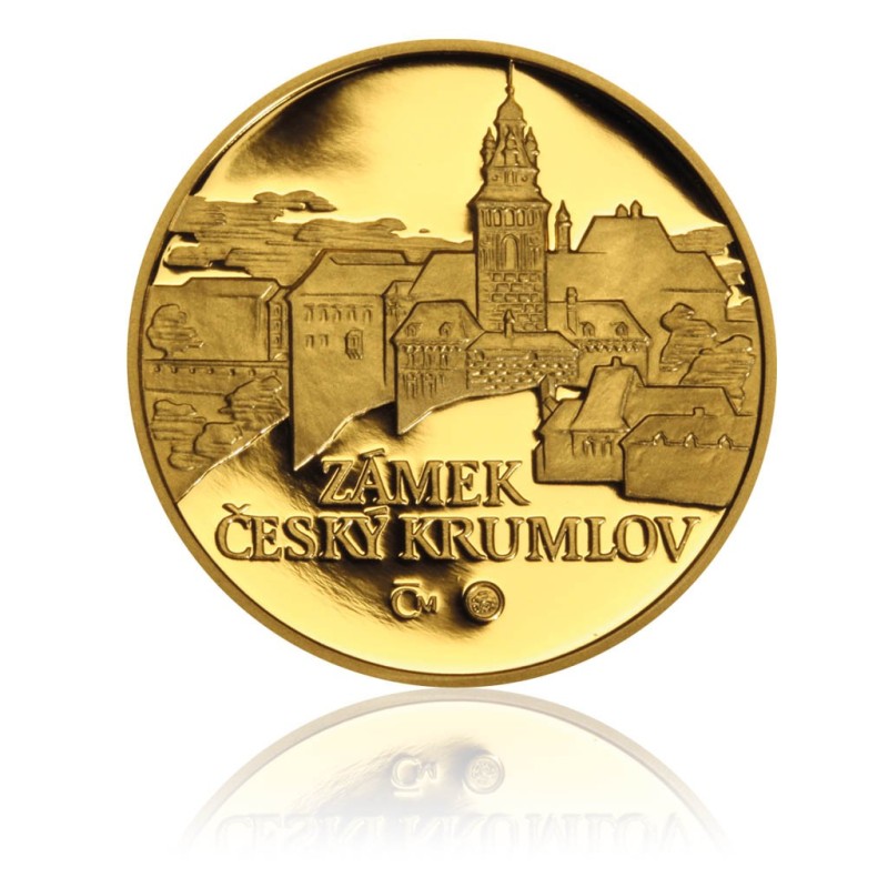 2010 - Zlatá medaile Český Krumlov, Au 1/4 Oz