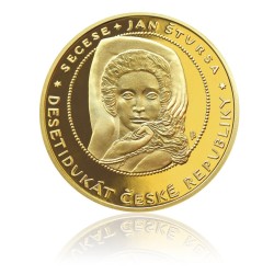 2010 - Zlatý Desetidukát České republiky, Au 1 Oz