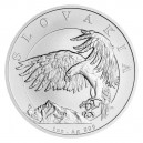 2023 - Stříbrná mince Orel 2 NZD  - 1 Oz