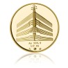 Zlatá medaile Zahájení výuky na pražské konzervatoři - Au 1/2 Oz