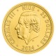 2023 - Zlatá mince 25 NZD Český lev  - 1/2 Oz - orientační cena