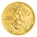 2024 - Zlatá mince 5 NZD Český lev - 1/25 Oz