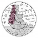 2024 - Stříbrná mince Vítej na světě - Crystal Coin
