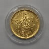 1997 - Zlatá medaile s motivem české měny "10 Kč" b.k., Au 1/2 Oz