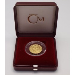 1999 - "Zlatý denár" ve váze dukátu, Au 1/10 Oz