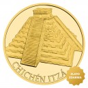 2024 - Zlatá mince 50 NZD Chichén Itzá - Sedm nových divů světa