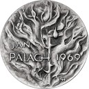 2024 - Stříbrná medaile - Jan Palach - ak. soch. Jiří Harcuba