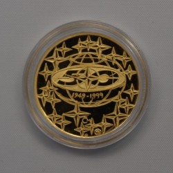 1999 - Zlatá medaile Vstup ČR do NATO, Au 1/4 Oz
