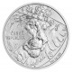 2024 - Stříbrná mince Český lev 5 NZD  - 2 Oz - číslováno