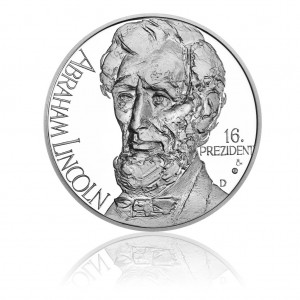 Stříbrná medaile Abraham Lincoln