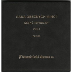 Sada oběžných mincí České republiky 2001 - Proof