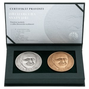 2024 - Sada dvou medailí Svatý Jiří