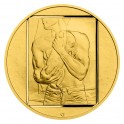 2022 - Zlatá dvouuncová medaile Jan Saudek - Life reverse proof