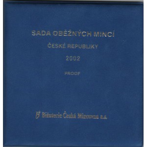 Sada oběžných mincí České republiky 2002 - Proof