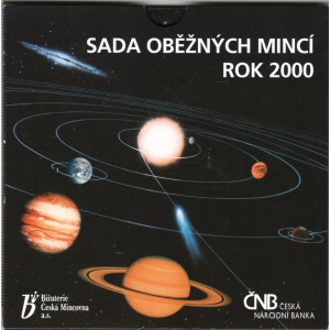Sada oběžných mincí České republiky 2000 - Sluneční soustava