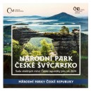 Sada oběžných mincí České republiky 2024 - Národní park České Švýcarsko