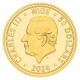 2024 - Zlatá mince 50 NZD Český lev - 1 Oz - Proof - číslováno