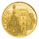 2024 - Zlatá pamětní mince Olomouc - Městské památkové rezervace - Proof