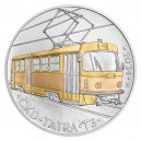 2024 - Stříbrná mince Tramvaj ČKD Tatra T3 - Slavné dopravní prostředky - Standard