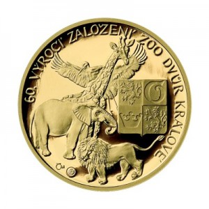 2006 - Zlatá medaile ZOO Dvůr Králové, Au 1/2 Oz
