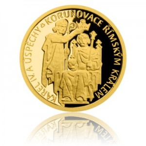 2016 - Sada 4 zlatých mincí 5 NZD Karel IV. - Proof 