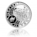2017 - Stříbrná uncová medaile Staroměstský orloj - Beran