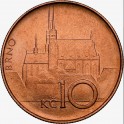 Mince 10 korun 1993 - varianta malé Kč, NGC MS 64