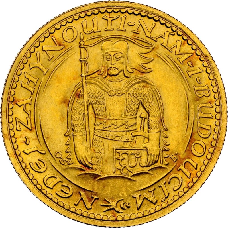 Svatováclavský Jednodukát - rok 1934, MS 66