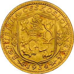Svatováclavský Jednodukát - rok 1934, MS 66