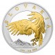 2024 - Stříbrná mince Orel 2 NZD selektivní pokov  - 1 Oz - číslováno Proof