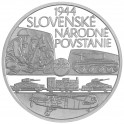 Stříbrná pamětní mince 80. výročí SNP, Standard, 2024