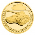 2024 - Zlatá mince 5 NZD M26 PzKpfw IV - Obrněná technika