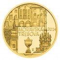 2024 - Zlatá pamětní mince Moravská Třebová - Městské památkové rezervace - Proof
