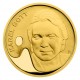 2019 - Sada 3 zlatých číslovaných medailí Karel Gott - Zpěvák, Malíř, Fenomén